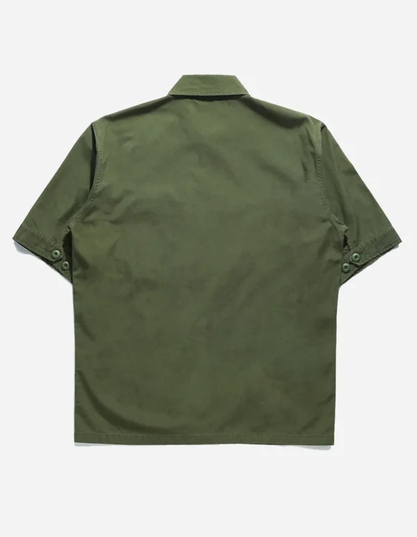 Maharishi Shirts*4513 Advisor'S Overshirt Olive Og-107F