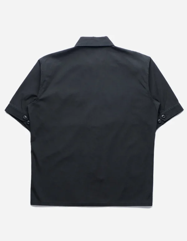 Maharishi Shirts*4513 Advisor'S Overshirt Black Blk-108F