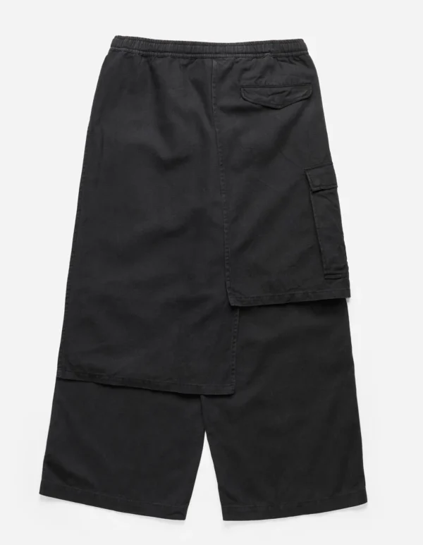 Maharishi Cargo Pants*4588 Asym Cargo Hakama Pants Black