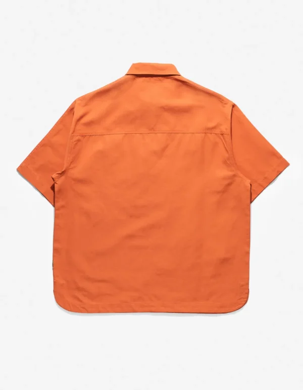 Maharishi Shirts*4298 Asym Monk Shirt Rust