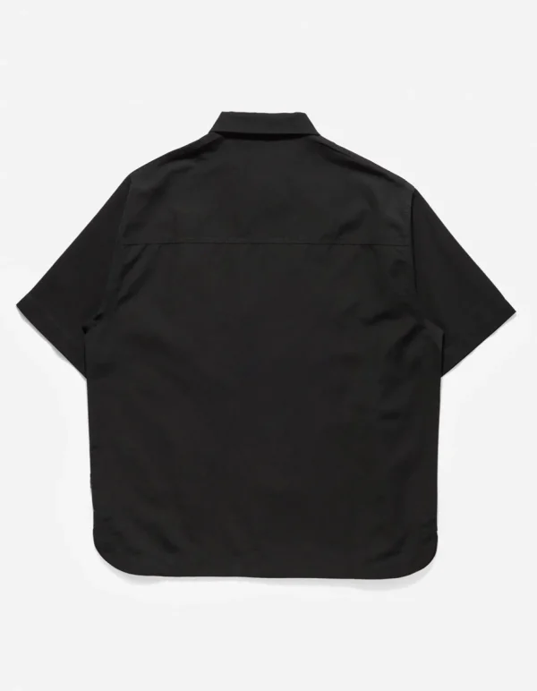 Maharishi Shirts*4298 Asym Monk Shirt Black