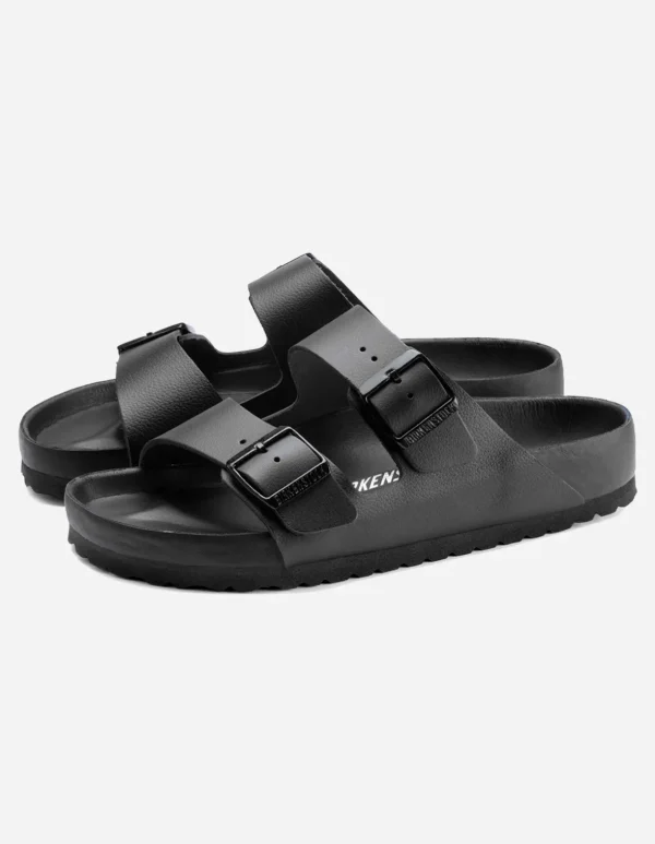 Maharishi Lifestyle*Birkenstock Arizona Exquisite Natural Leather Black