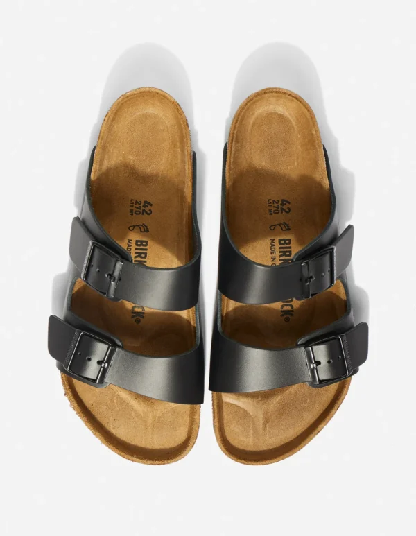 Maharishi Lifestyle*Birkenstock Arizona Natural Leather Black