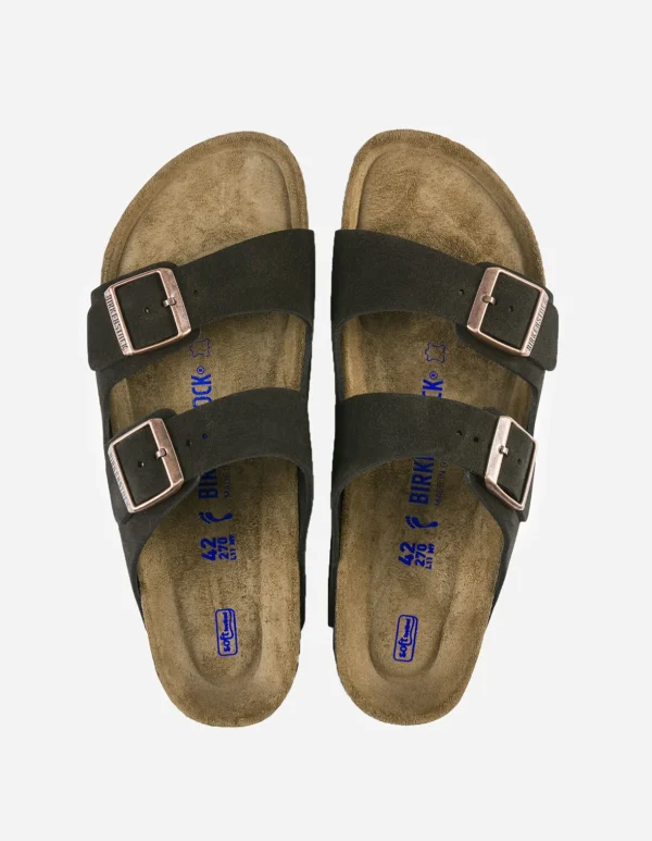 Maharishi Lifestyle*Birkenstock Arizona Sfb Suede Mocca