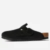 Maharishi Lifestyle*Birkenstock Boston Sfb Suede Leather Black