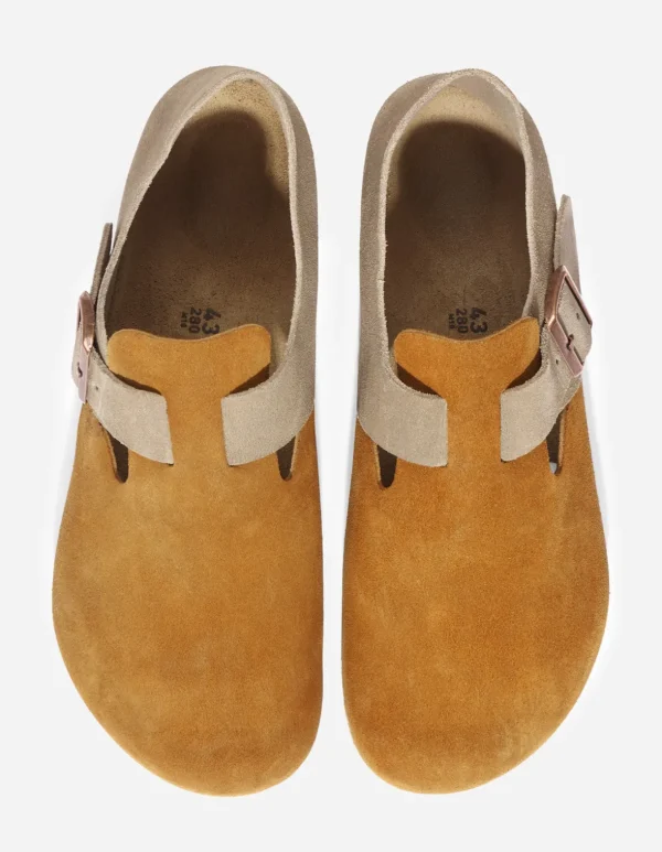 Maharishi Lifestyle*Birkenstock London Sfb Suede Leather Mink/Taupe