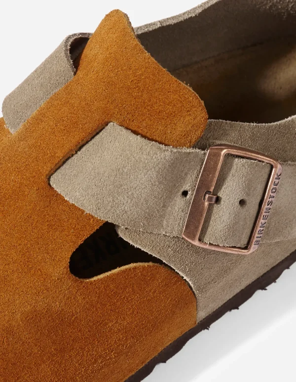 Maharishi Lifestyle*Birkenstock London Sfb Suede Leather Mink/Taupe