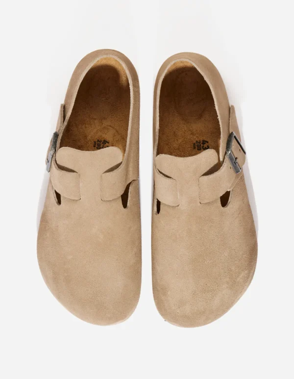 Maharishi Lifestyle*Birkenstock London Sfb Suede Leather Taupe