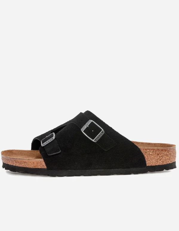 Maharishi Lifestyle*Birkenstock Zurich Bs Suede Leather Black
