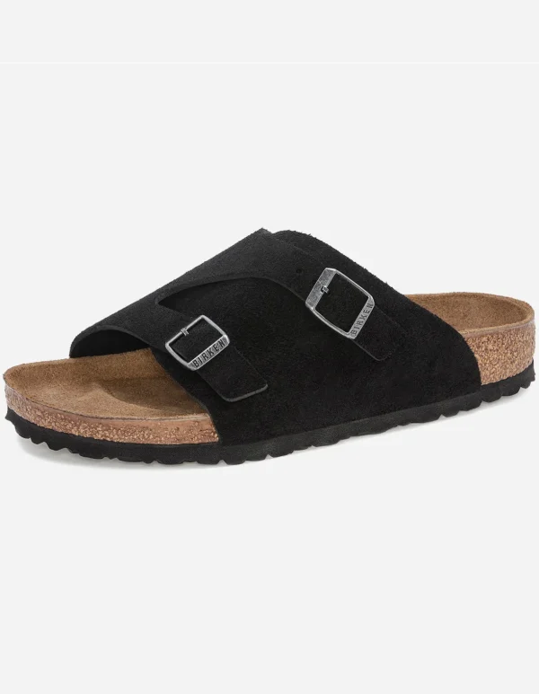 Maharishi Lifestyle*Birkenstock Zurich Bs Suede Leather Black