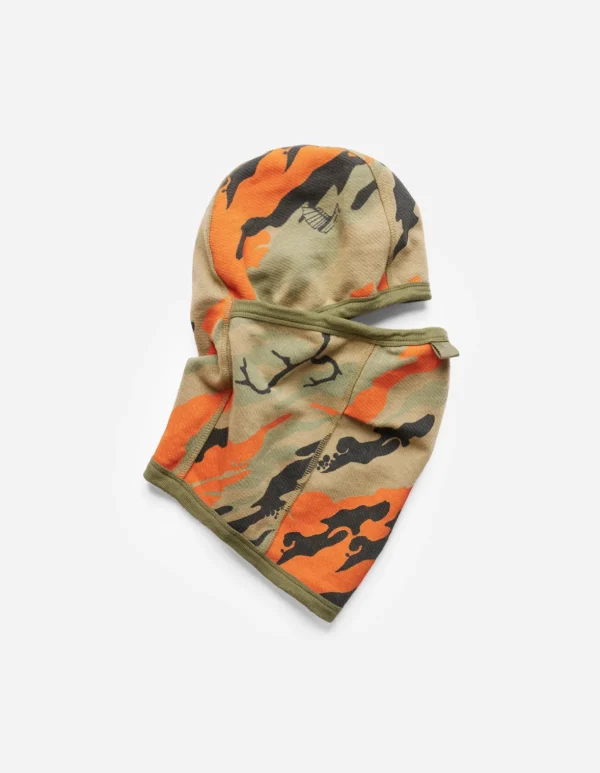 Maharishi Hats And Scarves*4528 Camo Barbute Balaclava Blaze Woodland