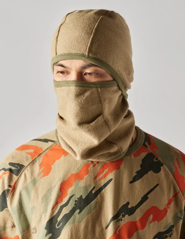 Maharishi Hats And Scarves*4528 Camo Barbute Balaclava Blaze Woodland