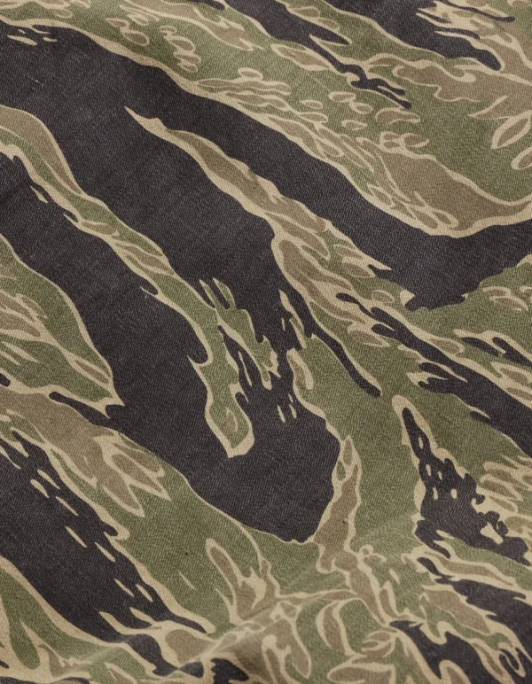 Maharishi Jackets*4289 Camo Reversible Flight Jacket Mint Gold/Olive