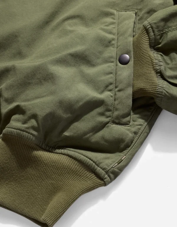 Maharishi Jackets*4289 Camo Reversible Flight Jacket Mint Gold/Olive
