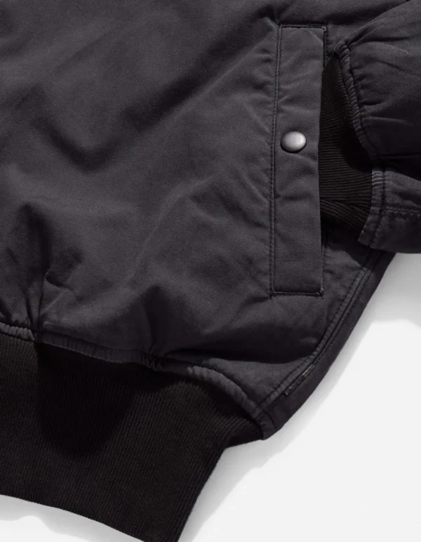 Maharishi Jackets*4289 Camo Reversible Flight Jacket Subdued Night/Black