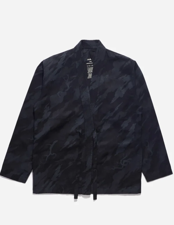 Maharishi Kimonos*4516 Camo Shinobi Hemp Kimono Subdued Night
