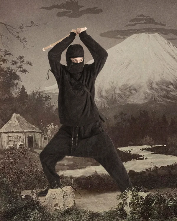 Maharishi Sweatpants*4519 Camo Shinobi Sweatpants Subdued Night
