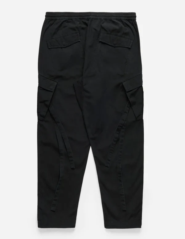 Maharishi Cargo Pants*4514 Cargo Track Pants Blk-108F Black