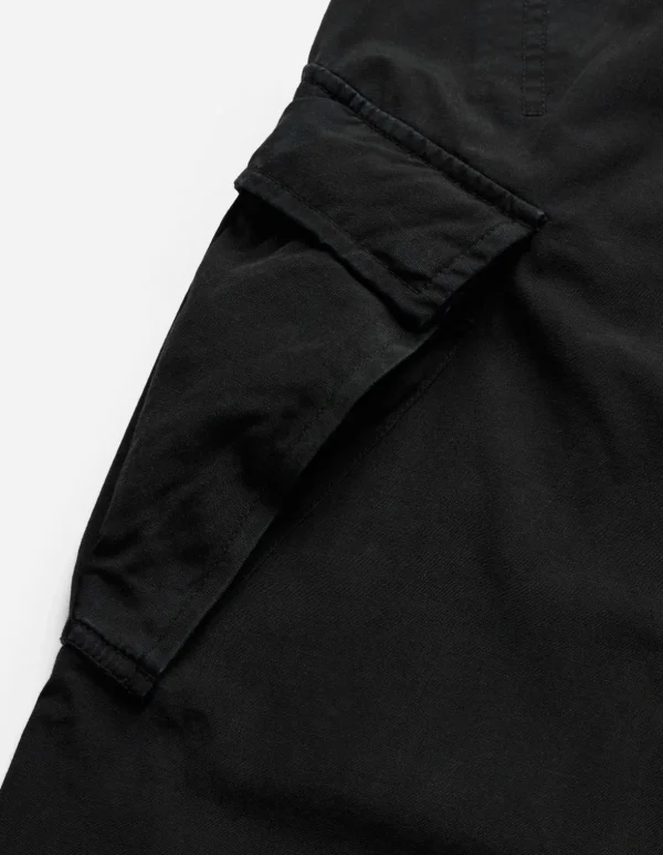 Maharishi Cargo Pants*4514 Cargo Track Pants Blk-108F Black
