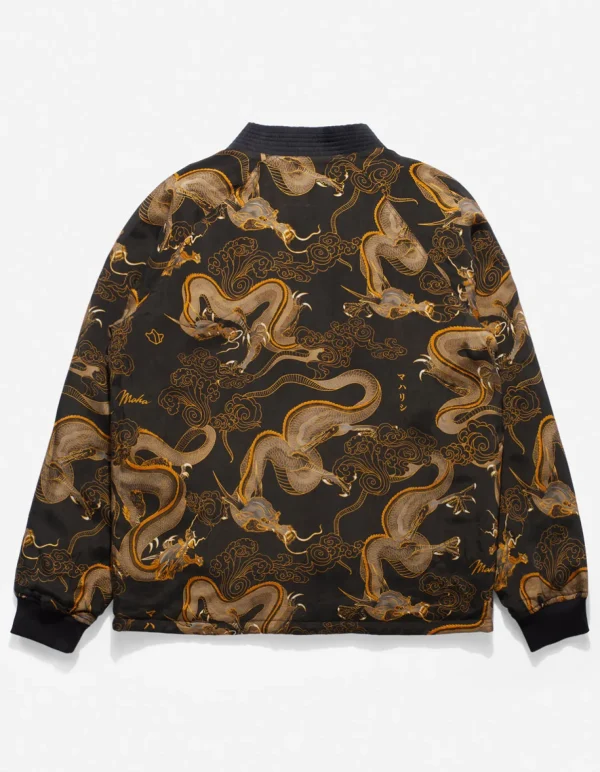 Maharishi Kimonos*4220 Cloud Dragon Reversible Kimono Golden Black