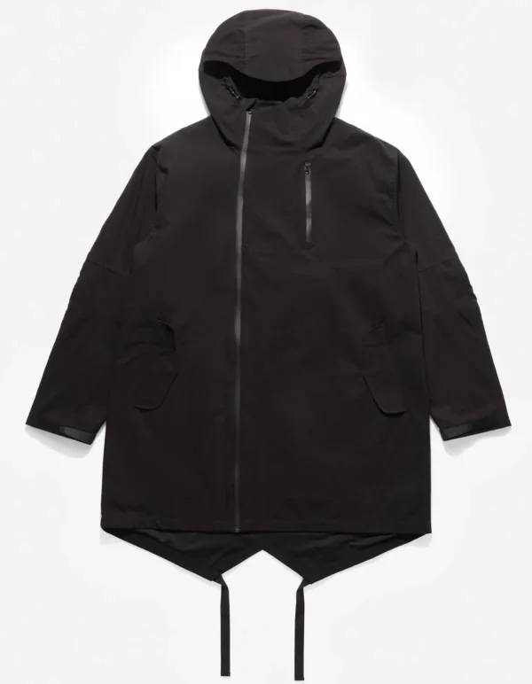 Maharishi Parkas*4268 Cordura® Nyco® Oversized Parka Black