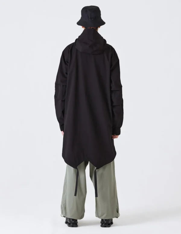 Maharishi Parkas*4268 Cordura® Nyco® Oversized Parka Black