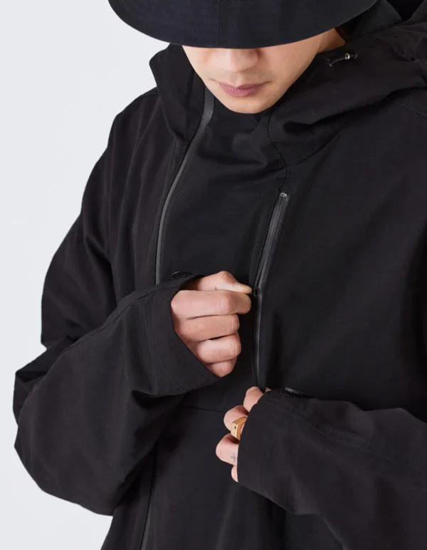 Maharishi Parkas*4268 Cordura® Nyco® Oversized Parka Black