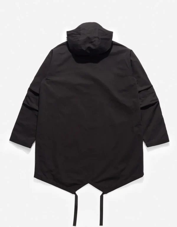 Maharishi Parkas*4268 Cordura® Nyco® Oversized Parka Black
