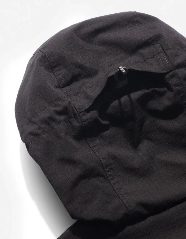 Maharishi Parkas*4268 Cordura® Nyco® Oversized Parka Black