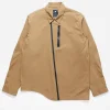 Maharishi Shirts*4235 Cordura® Nyco® Tech Travel Shirt Mushroom