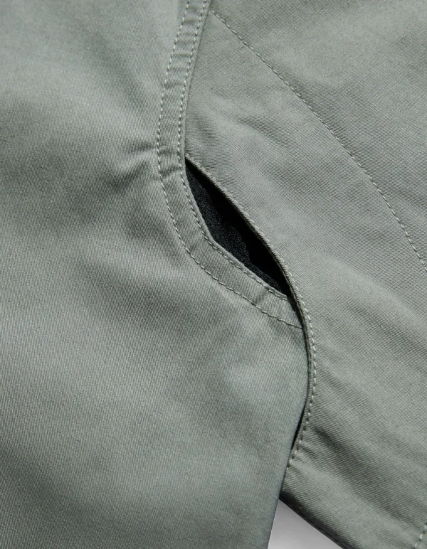 Maharishi Shirts*4235 Cordura® Nyco® Tech Travel Shirt Sage