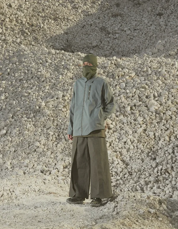 Maharishi Shirts*4235 Cordura® Nyco® Tech Travel Shirt Sage