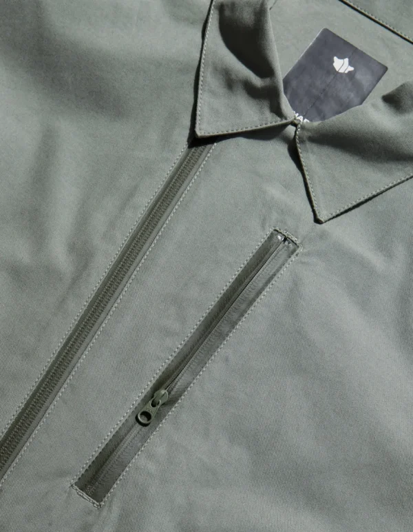 Maharishi Shirts*4235 Cordura® Nyco® Tech Travel Shirt Sage