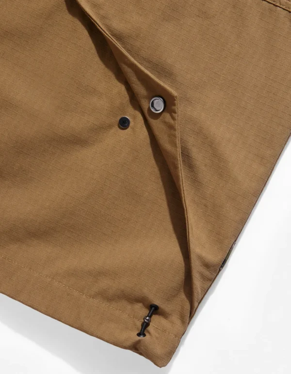 Maharishi Parkas*4236 Cordura® Nyco® Wr Crackle Jacket Mushroom