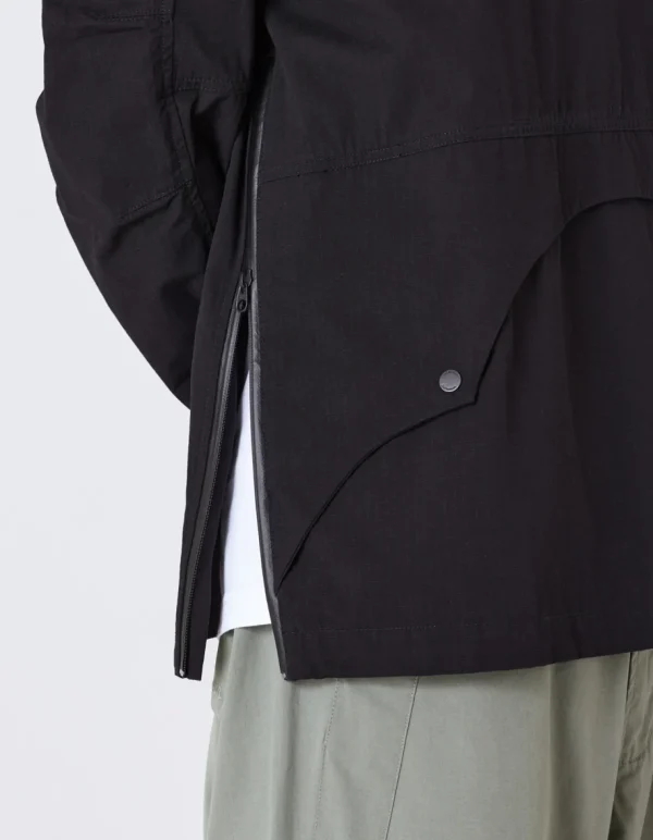 Maharishi Parkas*4236 Cordura® Nyco® Wr Crackle Jacket Black