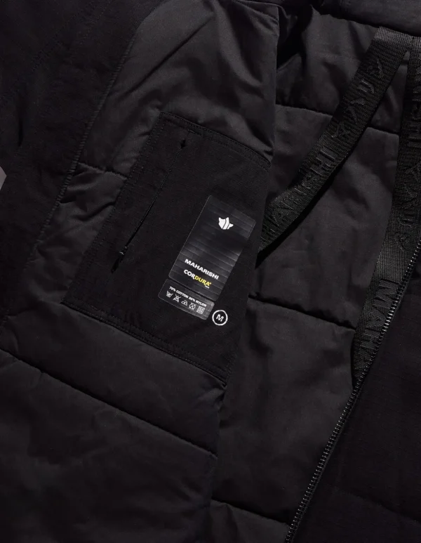 Maharishi Parkas*4221 Cordura Nyco® Wr Padded Parka Black