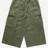 Maharishi Cargo Pants*4511 Cropped U.S. Hakama Track Pants Olive Og-107F