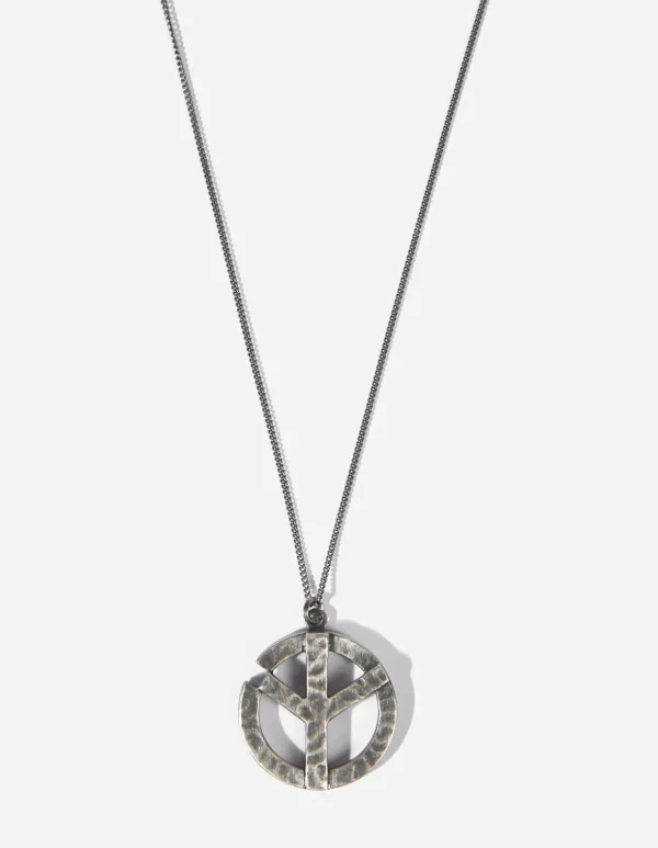 Maharishi Lifestyle*9365 Cud War U0026 Peace Pendant · Hallmarked Silver