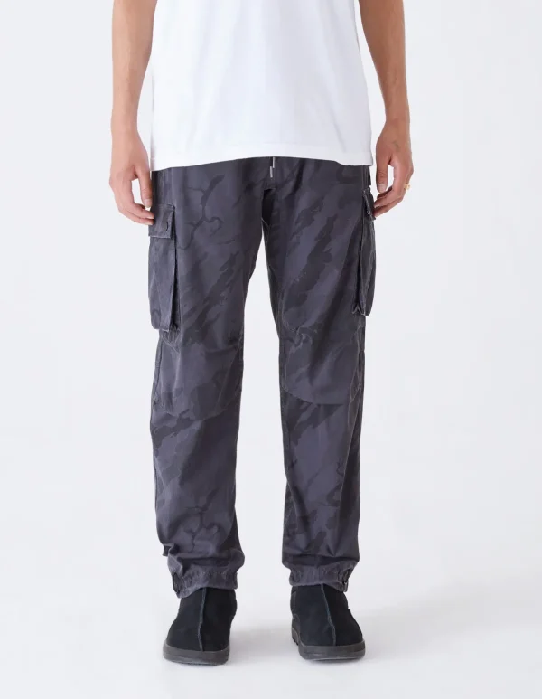 Maharishi Track Pants*4309 Dpm:Bonsai Forest Cargo Track Pants Subdued Night