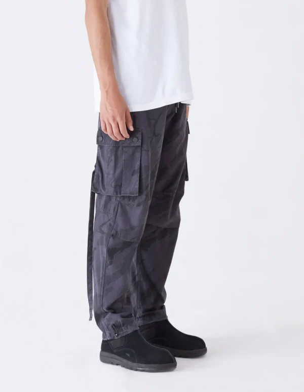 Maharishi Track Pants*4309 Dpm:Bonsai Forest Cargo Track Pants Subdued Night