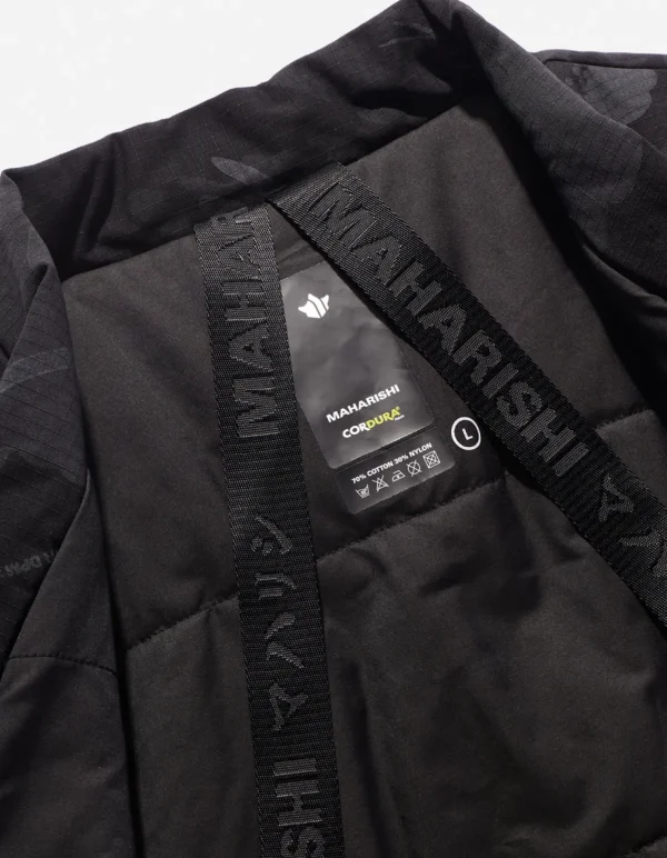 Maharishi Kimonos*4257 Dpm:Bonsai Forest Cordura® Wr Padded Hanten Subdued Night
