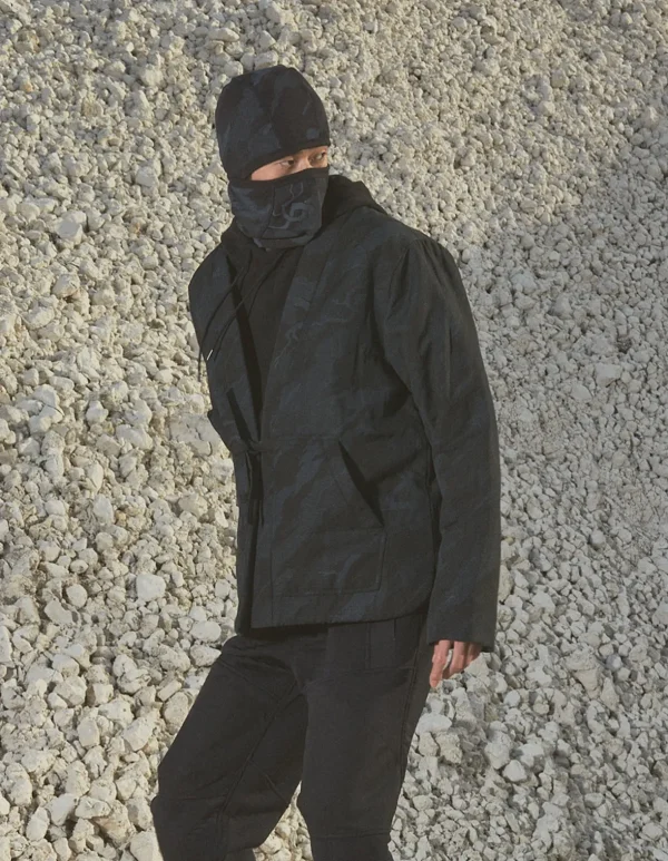 Maharishi Kimonos*4257 Dpm:Bonsai Forest Cordura® Wr Padded Hanten Subdued Night