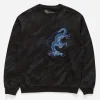 Maharishi Crew Sweats*4319 Dpm:Bonsai Forest Dragon Crew Sweat Subdued Night