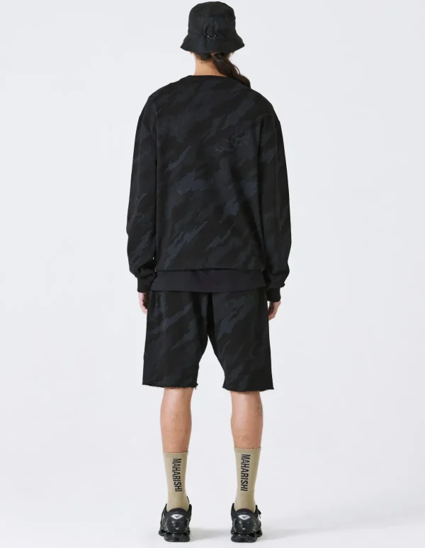 Maharishi Crew Sweats*4319 Dpm:Bonsai Forest Dragon Crew Sweat Subdued Night