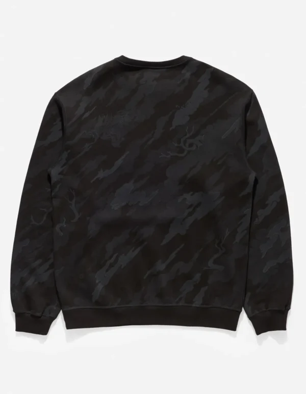 Maharishi Crew Sweats*4319 Dpm:Bonsai Forest Dragon Crew Sweat Subdued Night