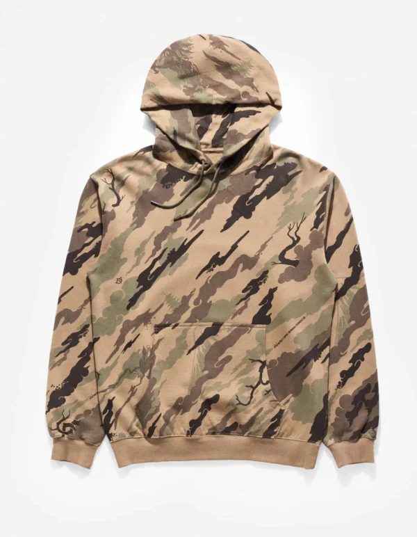 Maharishi Hooded Sweats*4316 Dpm:Bonsai Forest Hooded Sweat Woodland