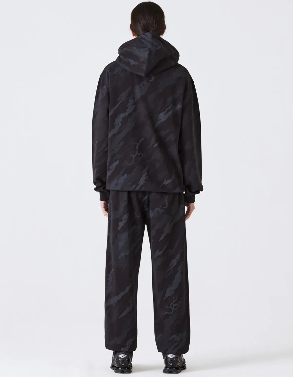 Maharishi Hooded Sweats*4597 Dpm:Bonsai Forest Miltype Embroidered Hooded Sweat Subdued Night