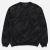 Maharishi Crew Sweats*4320 Dpm:Bonsai Forest Organic Crew Sweat Subdued Night