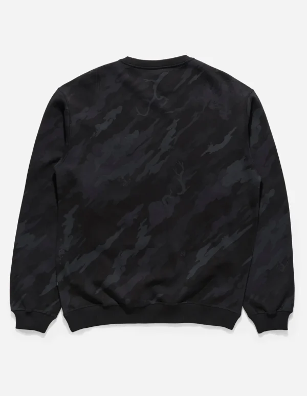 Maharishi Crew Sweats*4320 Dpm:Bonsai Forest Organic Crew Sweat Subdued Night