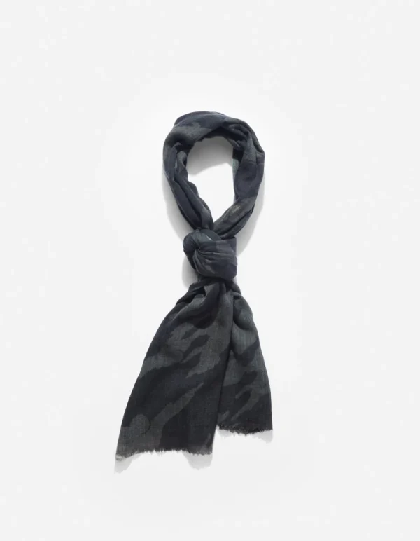 Maharishi Hats And Scarves*4324 Dpm:Bonsai Forest Pashmina Subdued Night